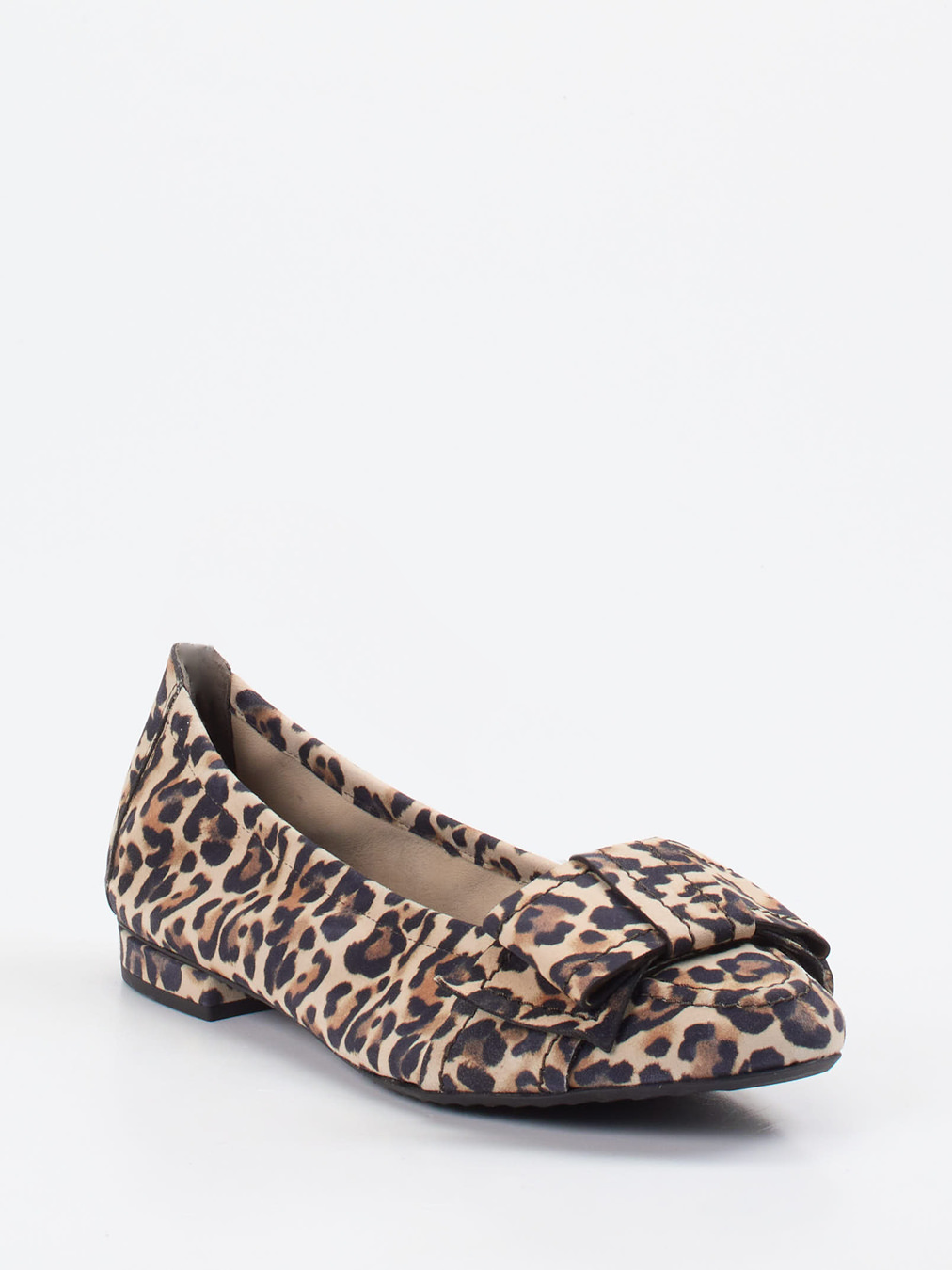 Kennel & Schmenger – Ballerinas aus Veloursleder mit Leoprint