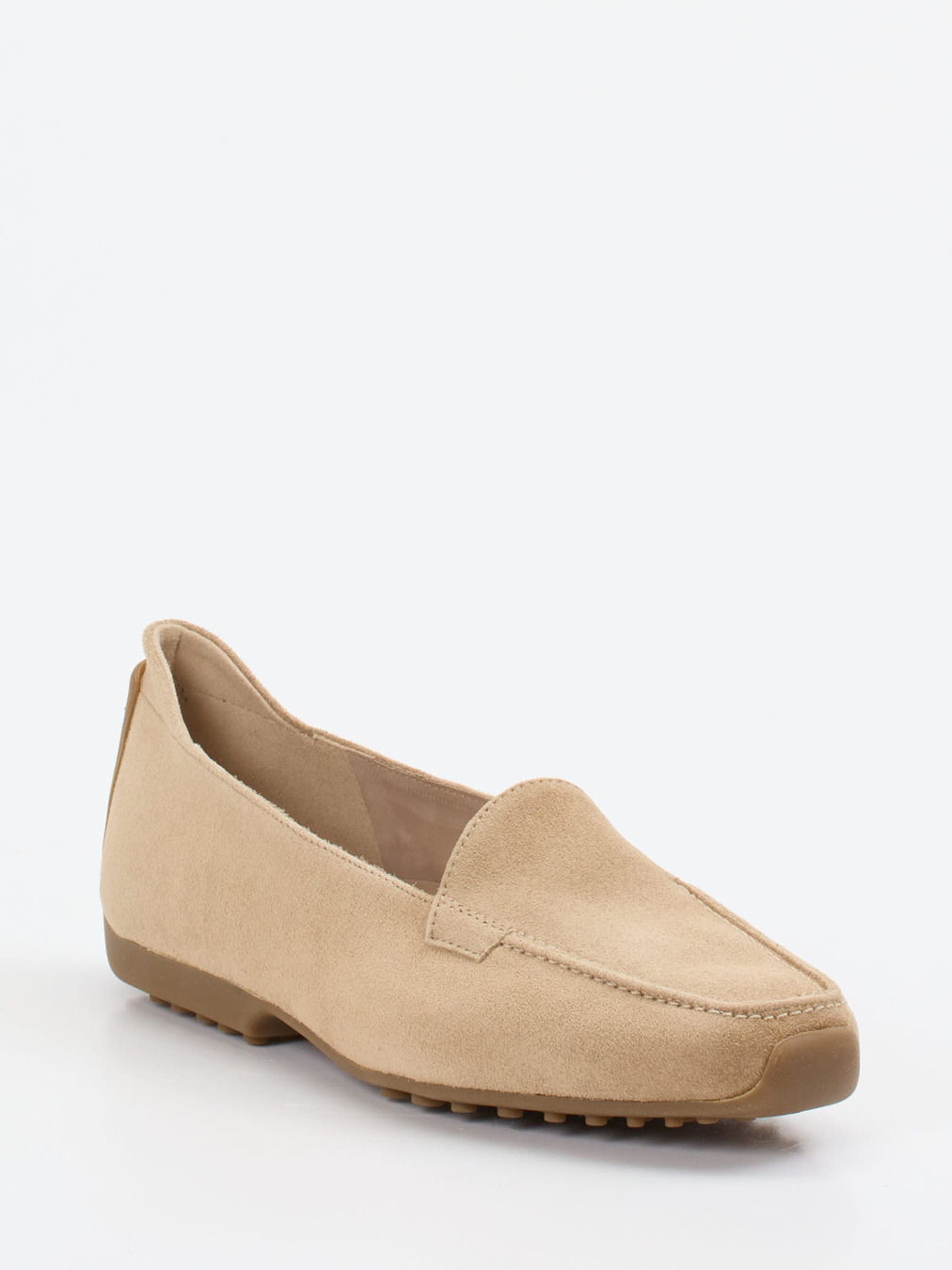 Kennel & Schmenger – Loafer aus Veloursleder beige