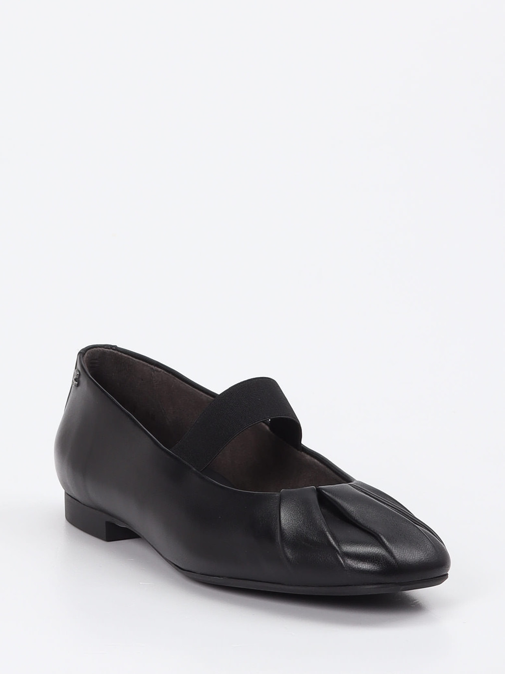 Paul Green – Mary Jane Ballerinas aus Lammleder schwarz