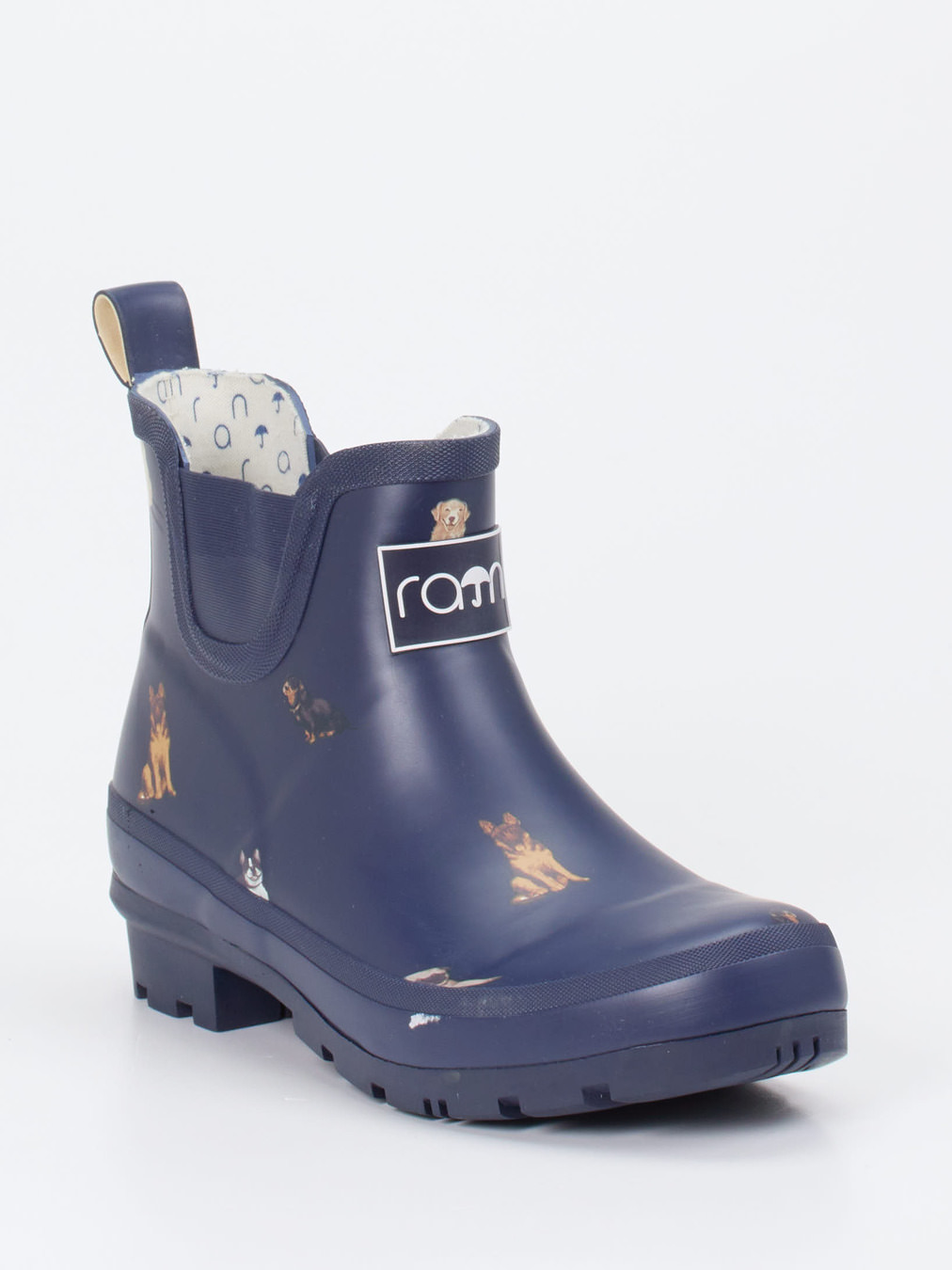 Rajn – Chelsea-Regenboots aus Gummi Dunkelblau