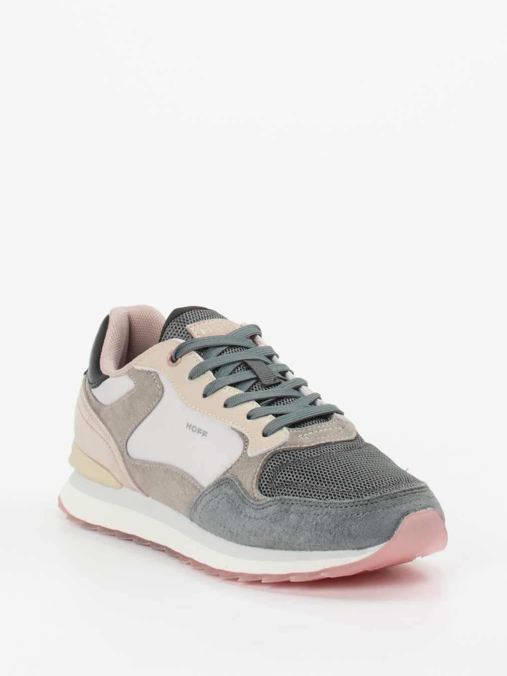 THE HOFF BRAND – Sneaker aus Velour/Textil in Pastell