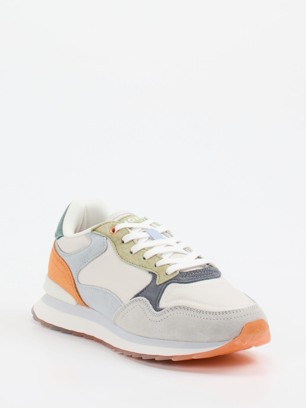 THE HOFF BRAND – Sneaker aus Veloursleder-Mix multicolor