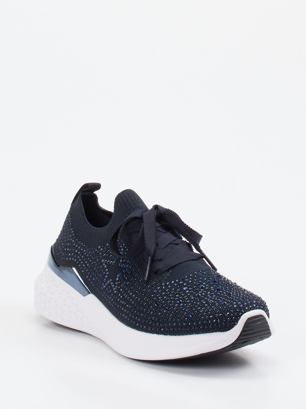 Ara – Slip-On Sneaker aus Stretchtextil Blau
