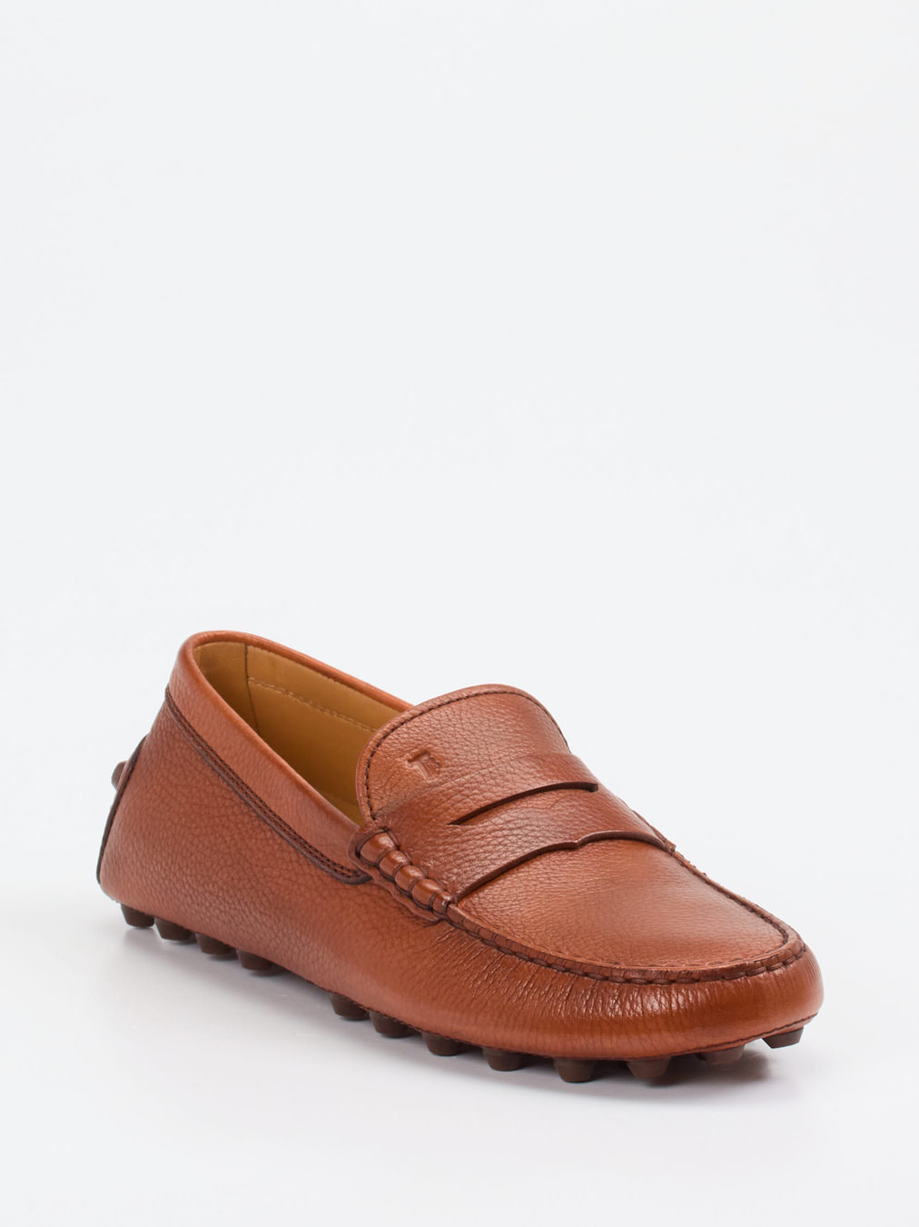 Tod's – Mokassin aus Kalbleder Cognacbraun