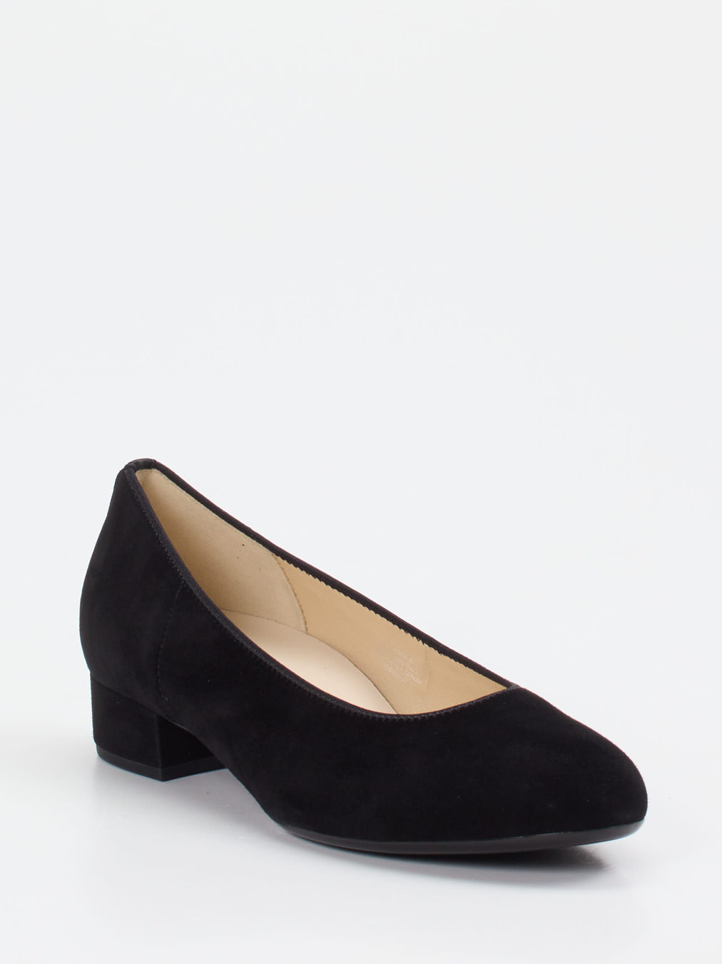 Gabor – Pumps aus Veloursleder schwarz