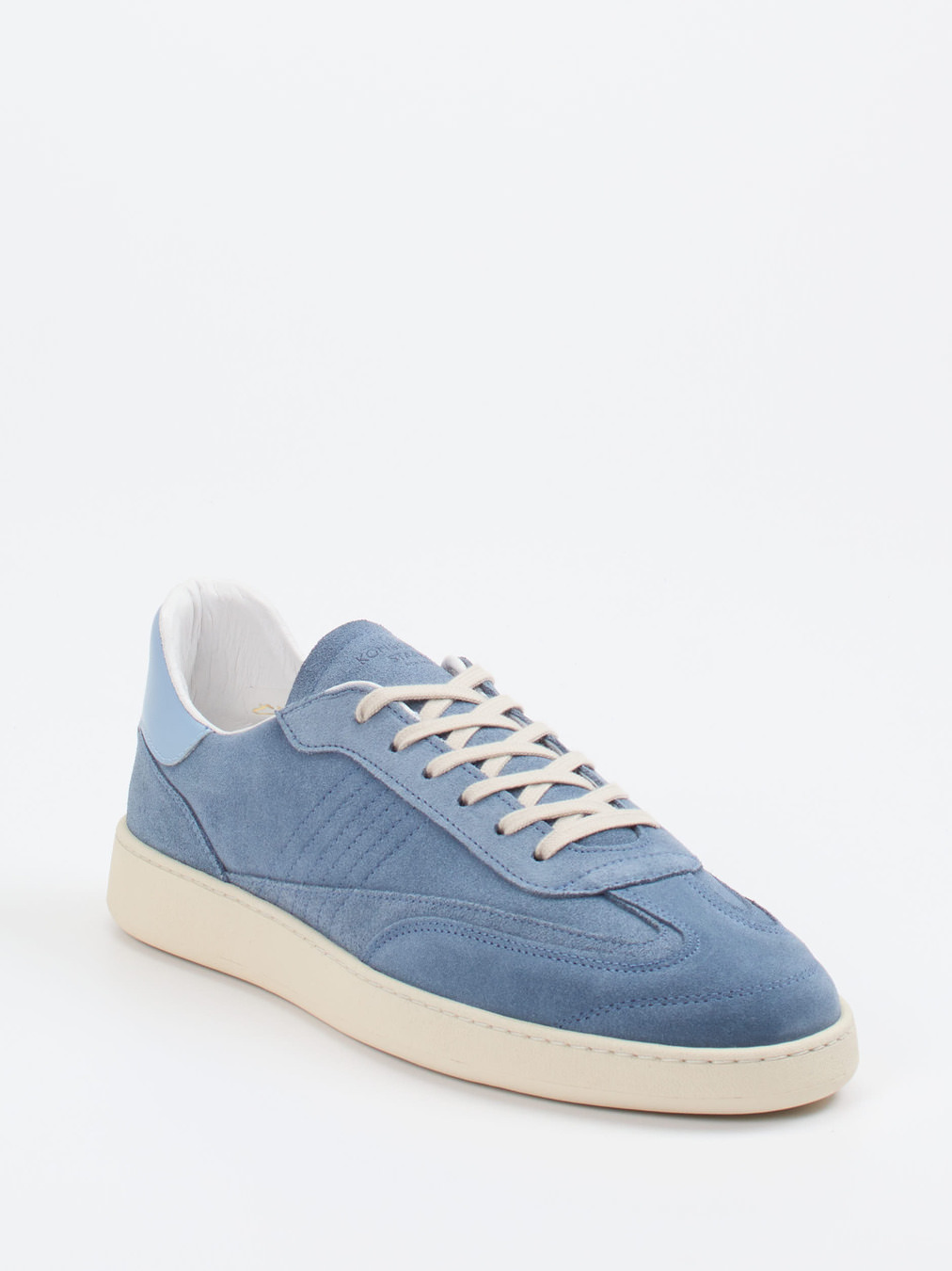 Konstantin Starke – Sneaker aus Veloursleder jeansblau