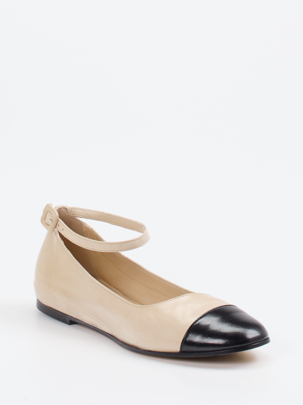 Konstantin Starke – Ballerinas aus Lammleder zweifarbig