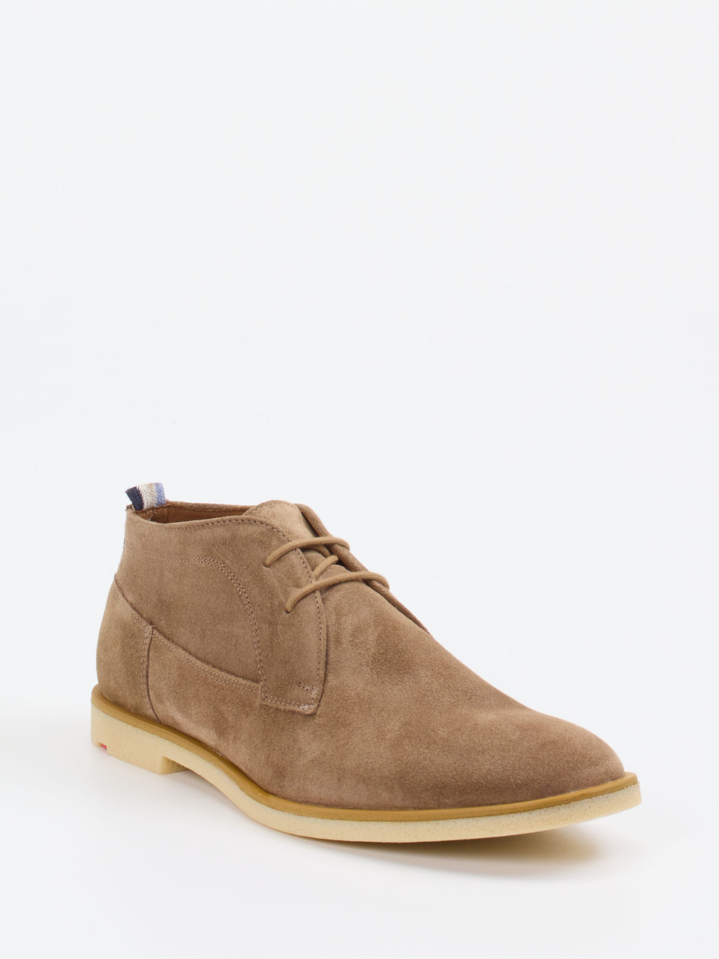Lloyd – Desert Boots aus Veloursleder in Sandbeige