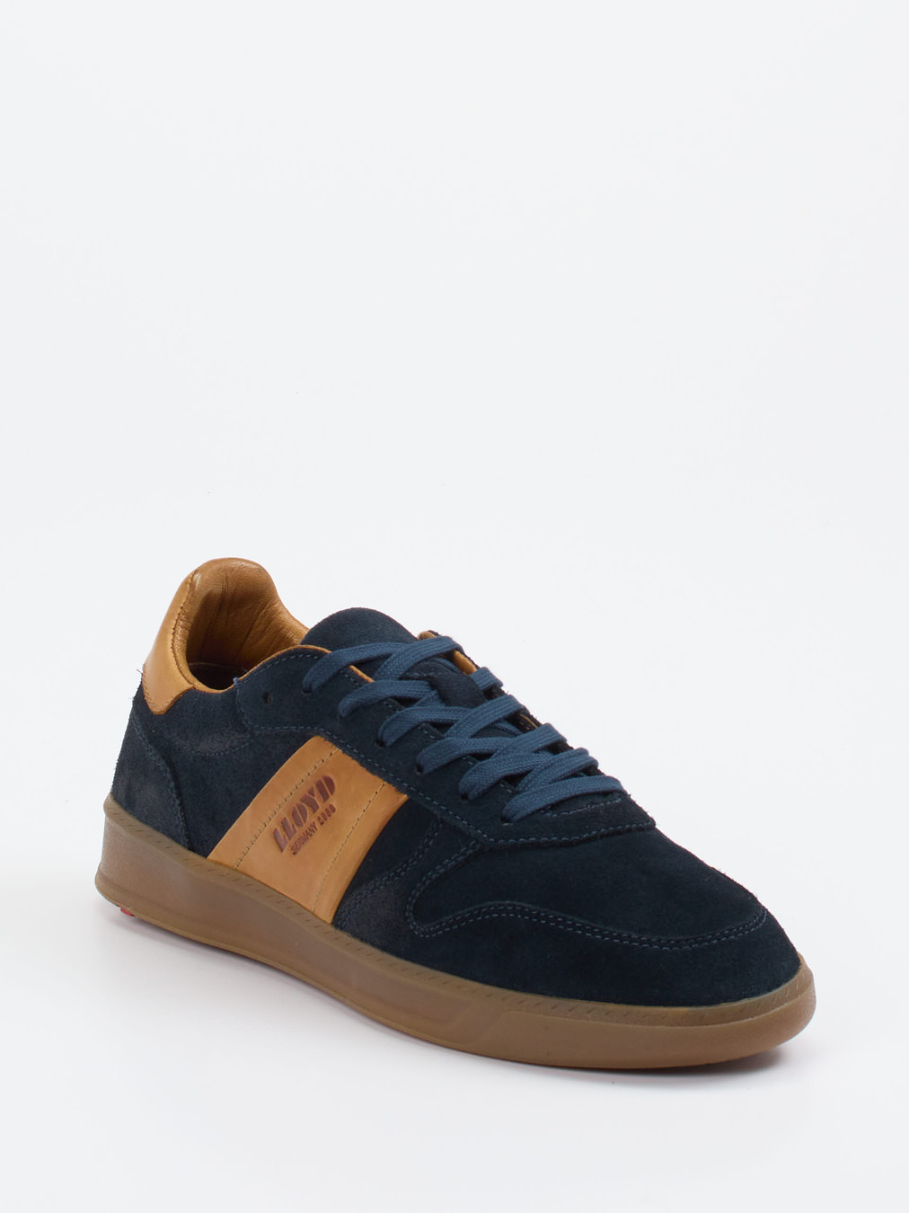 LLOYD – Sneaker aus Veloursleder Dunkelblau