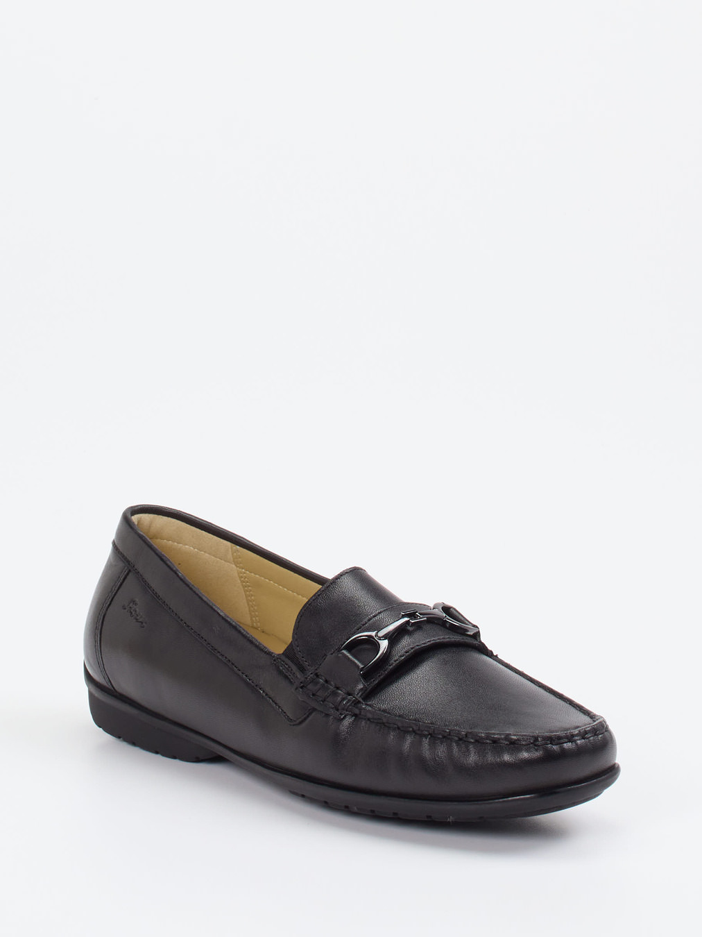 Sioux – Loafer aus Lammleder in Schwarz