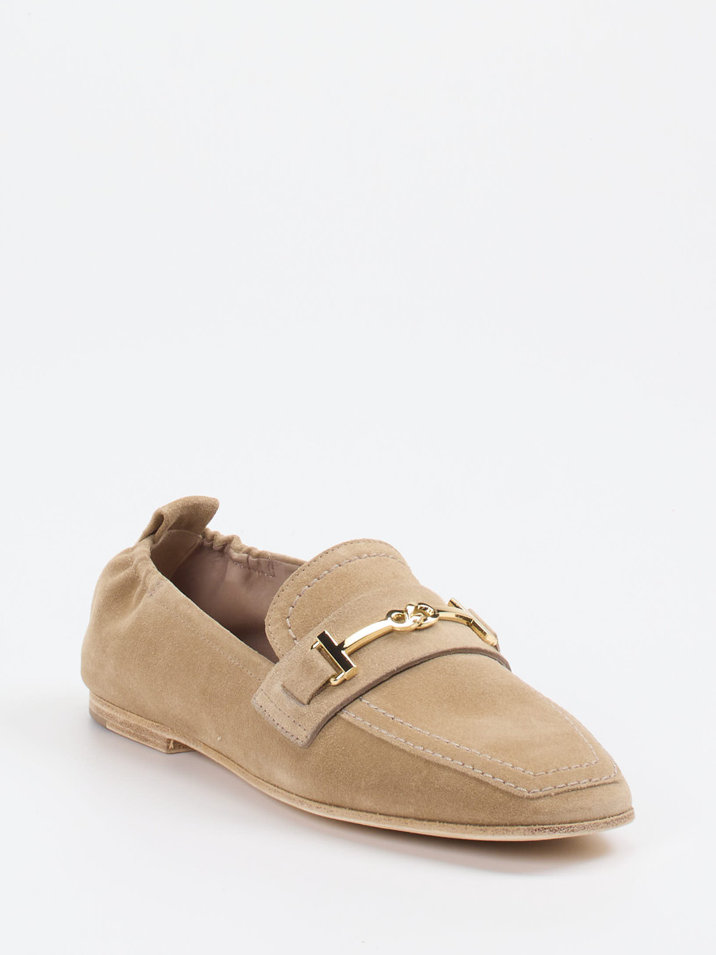 Kennel & Schmenger – Loafer aus Veloursleder beige
