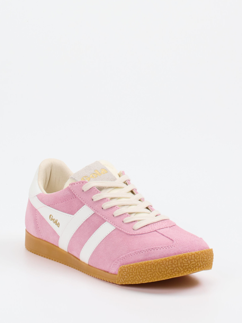 Gola – Retro-Sneaker aus Veloursleder Rosa