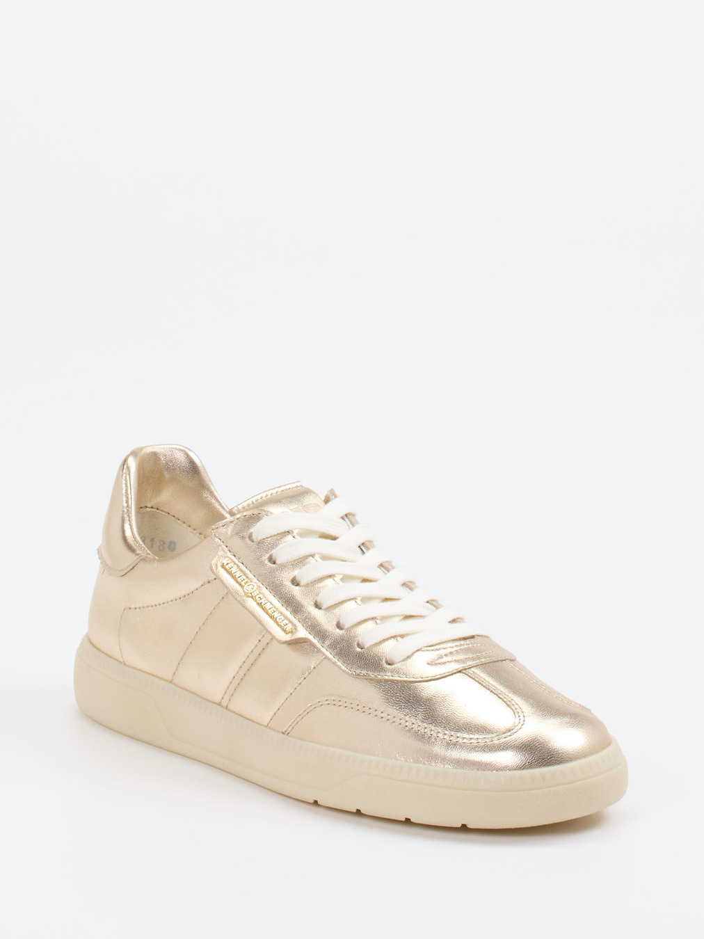 Kennel & Schmenger – Sneaker aus Metallic-Kalbleder Gold
