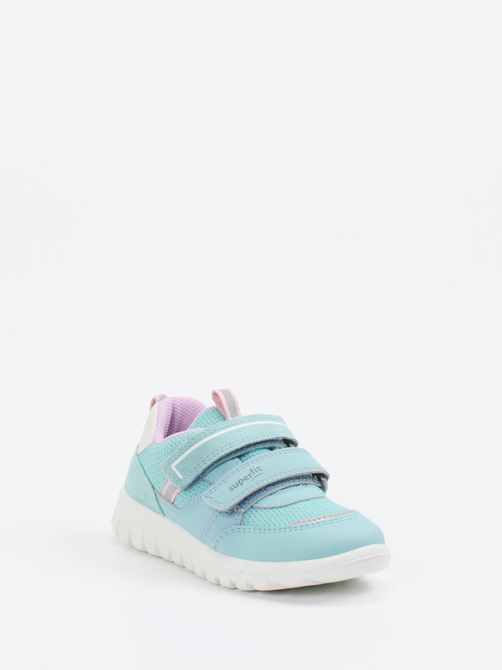 Superfit – Klett-Sneaker aus Synthetik in Hellblau