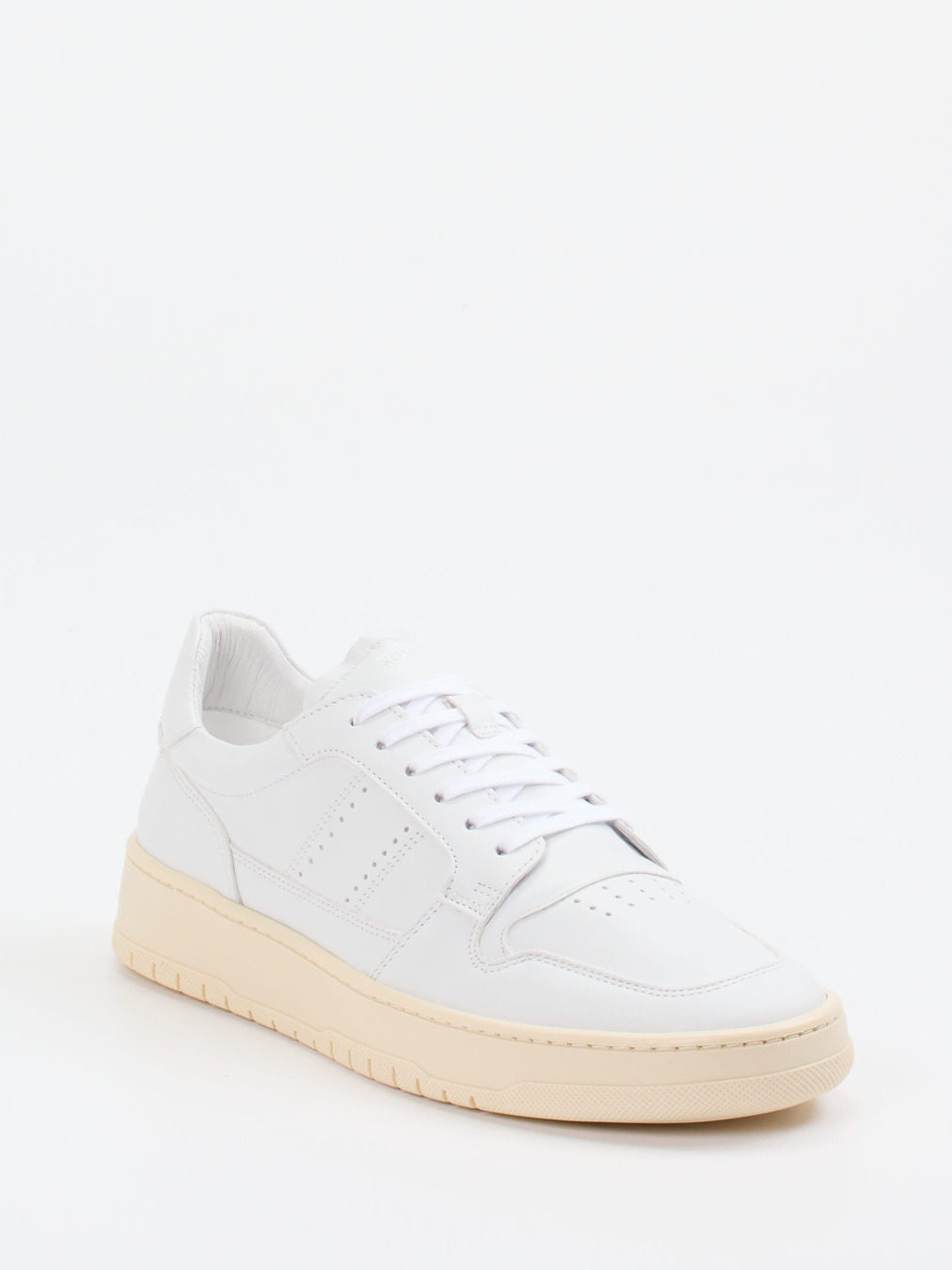 Konstantin Starke – Sneaker aus Lammleder weiß