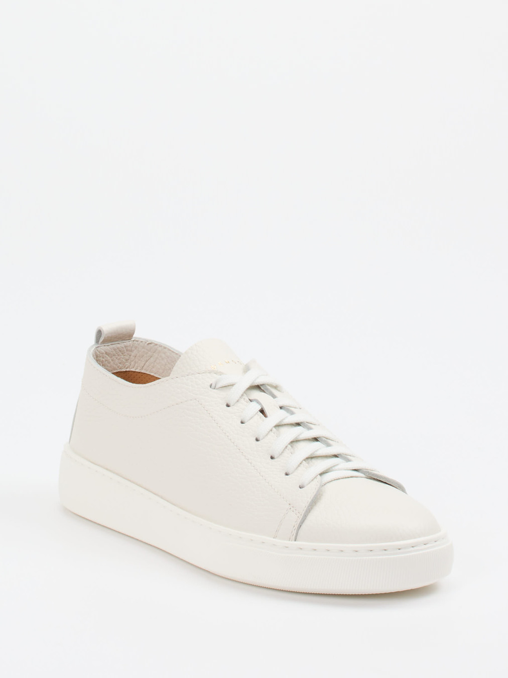 Henderson – Sneaker aus Hirschleder in Offwhite