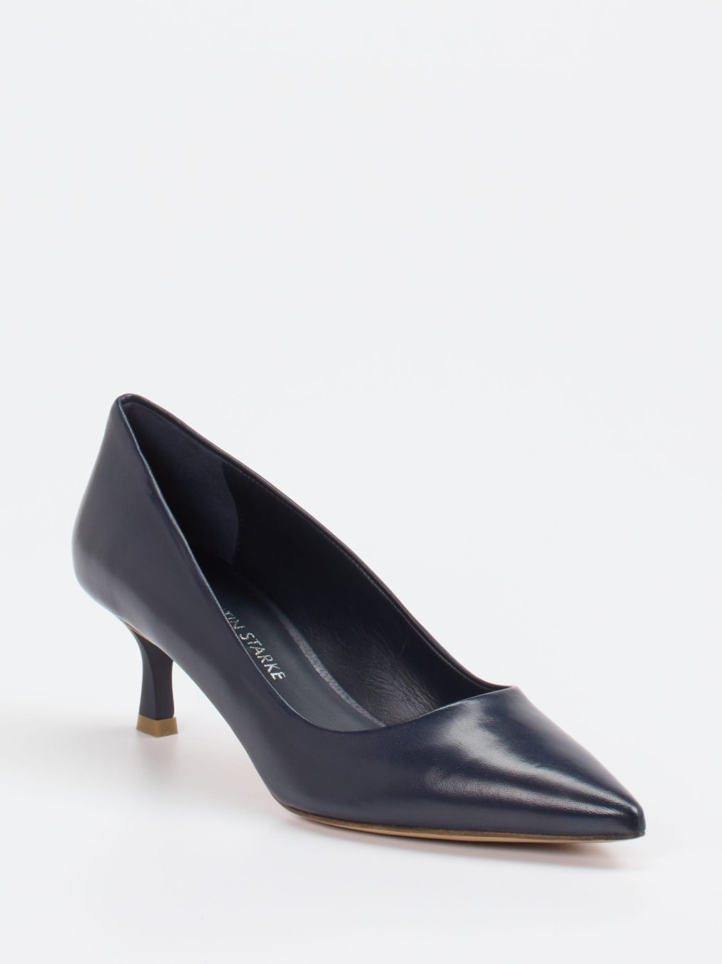 Konstantin Starke – Pumps aus Lackleder in Dunkelblau