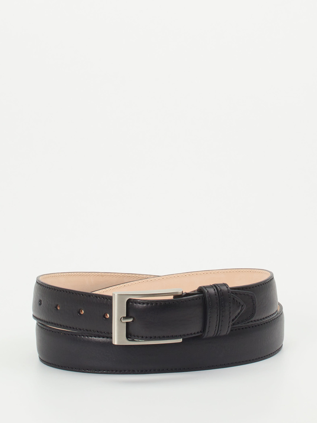 Konstantin Starke – Anzuggürtel aus Kalbleder Schwarz