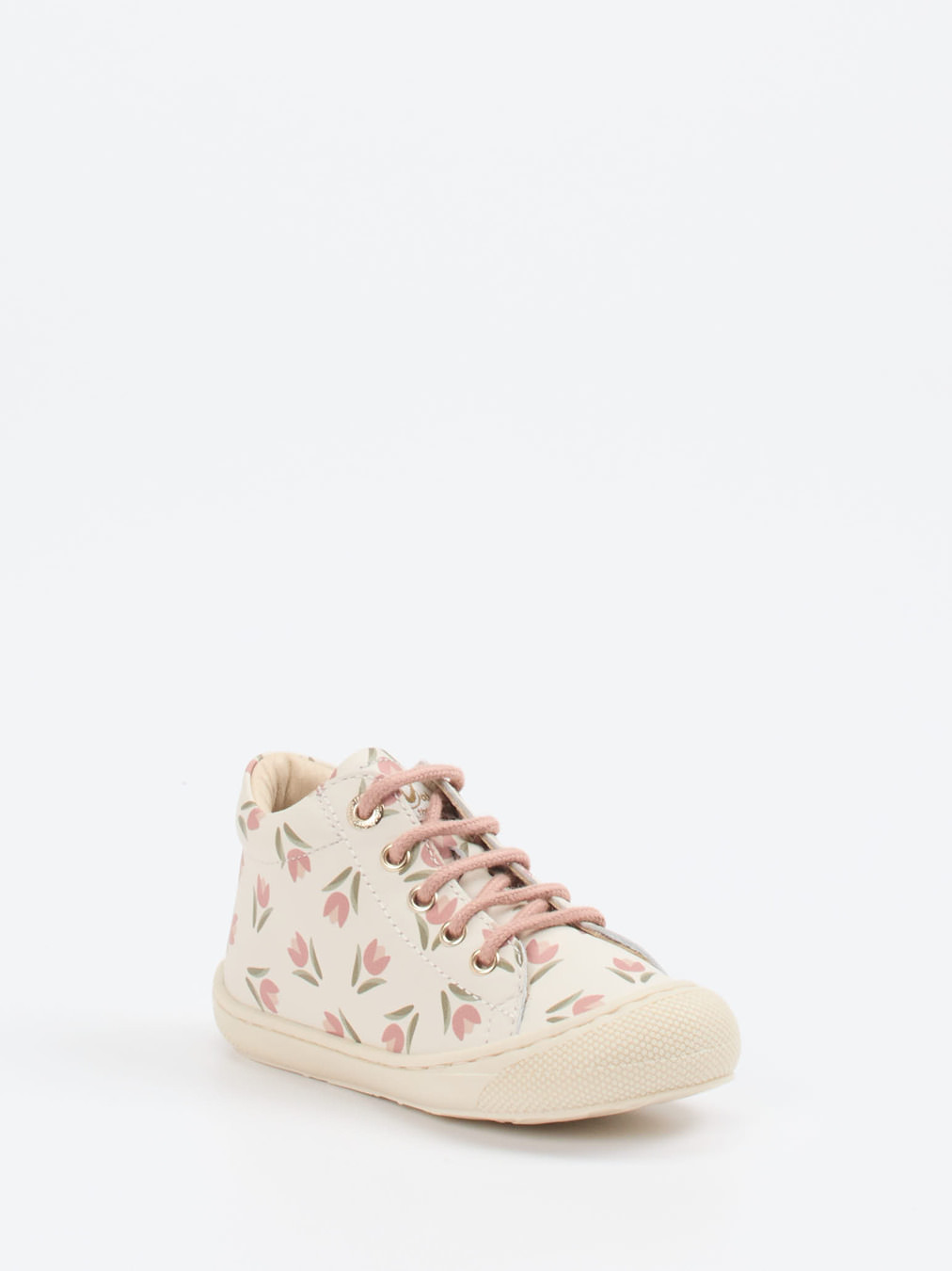 Naturino – Kinder-Sneaker aus Kalbleder cremeweiß