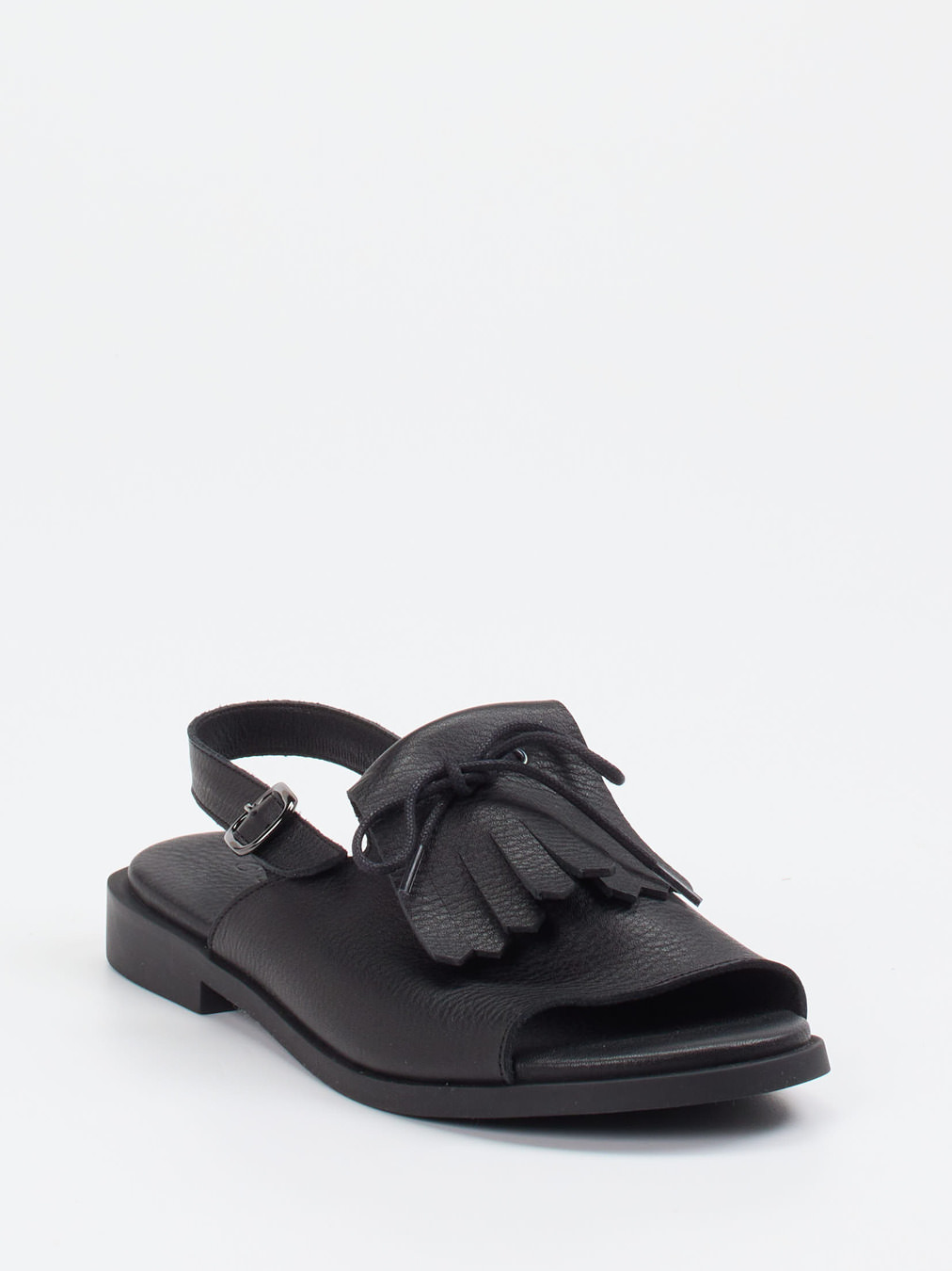 Arche – Slingback-Sandale aus Leder Schwarz