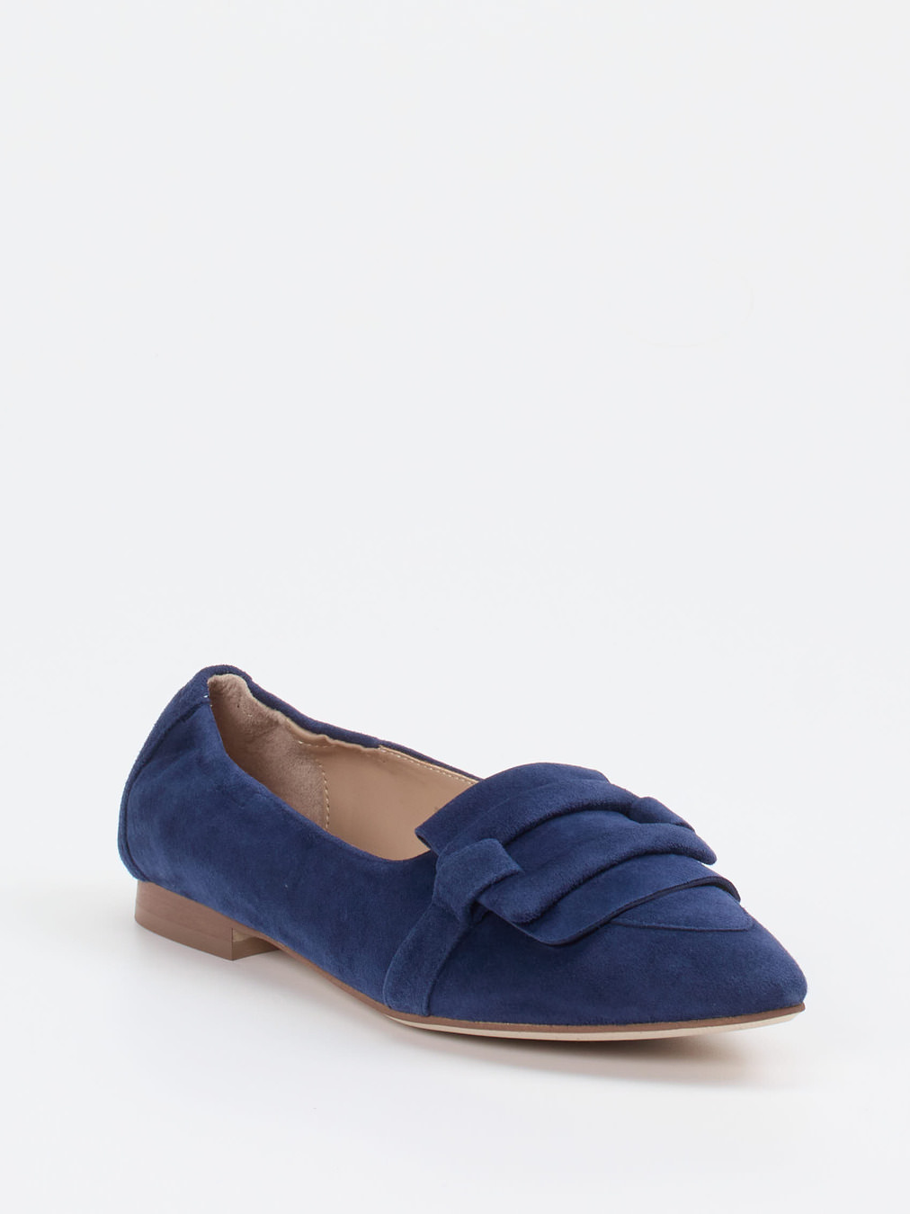 Ralph Harrison – Loafer aus Nubukleder in Marineblau