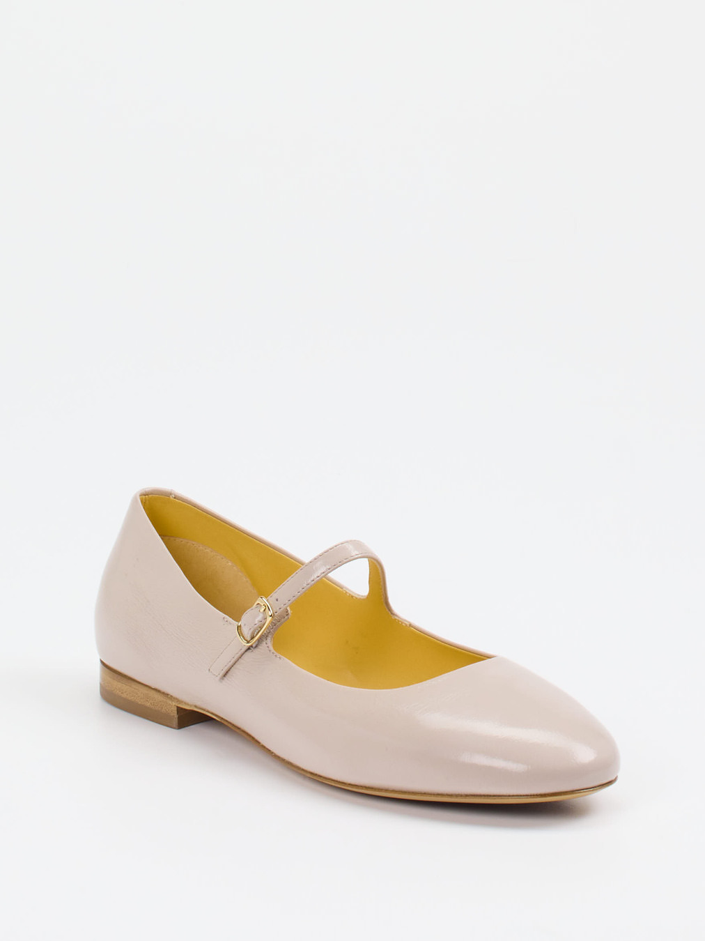 Truman's – Mary Jane Ballerinas aus Lackleder beige
