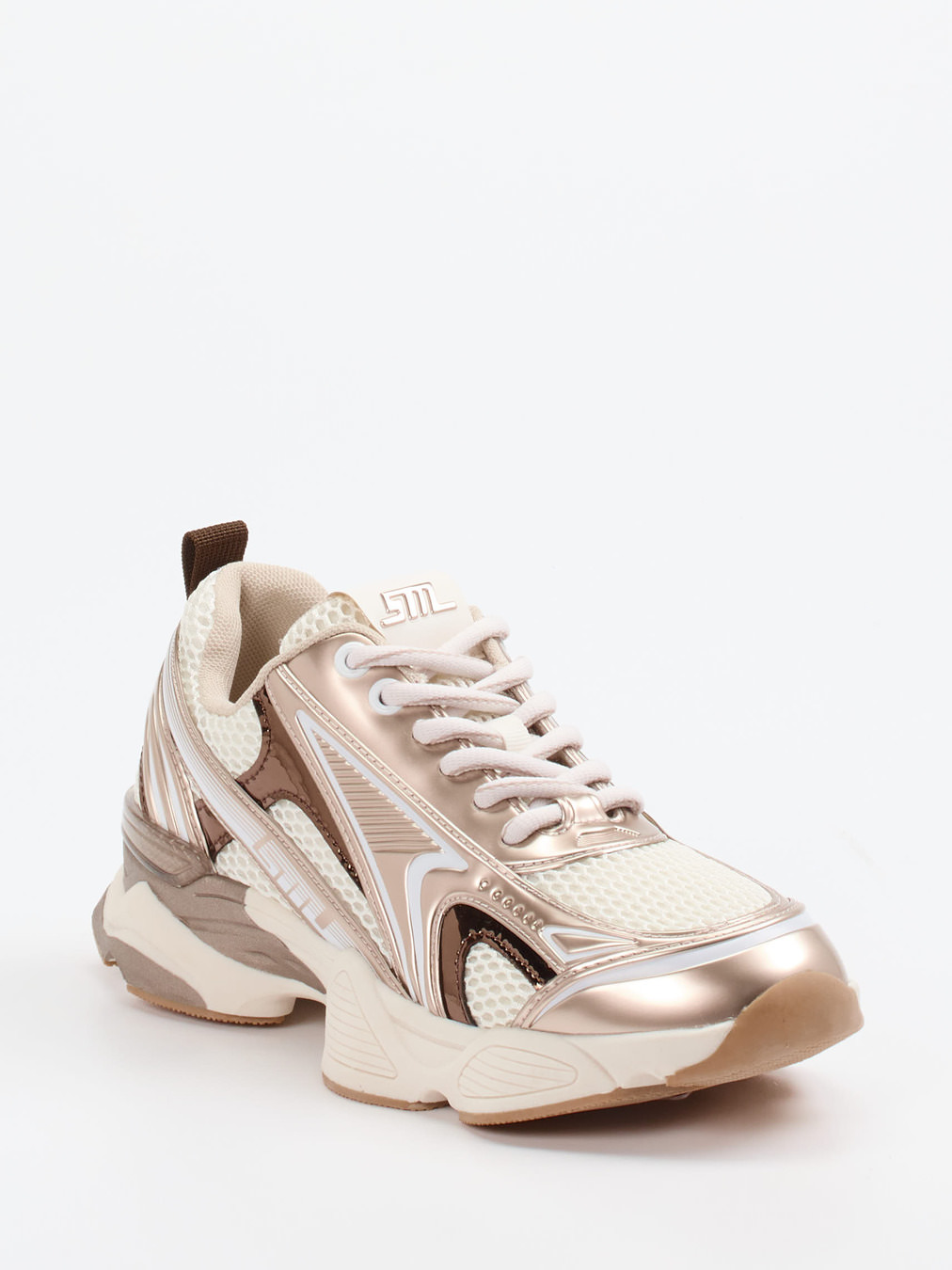 Steve Madden – Chunky Sneaker aus Synthetik in Beige