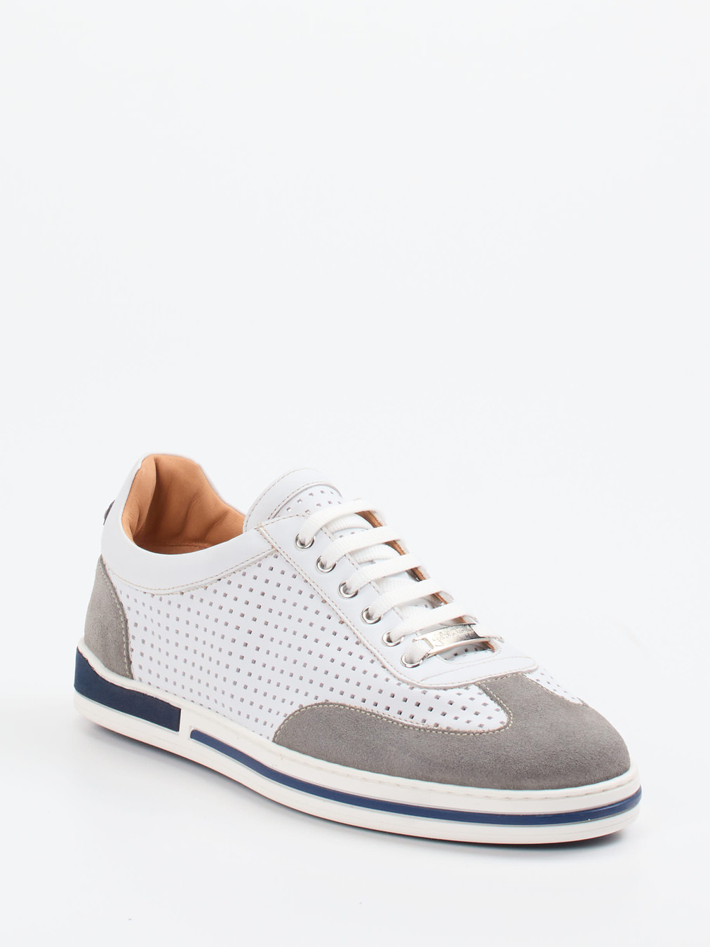 Galizio Torresi – Sneaker aus Leder in Weiß