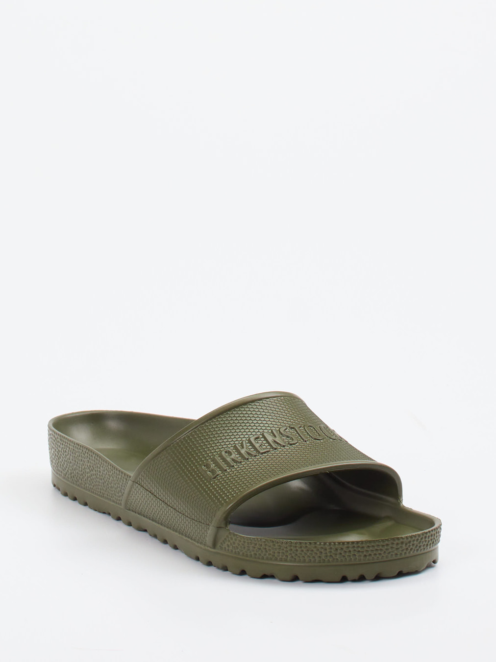 Birkenstock – Badepantolette aus EVA in Olivgrün