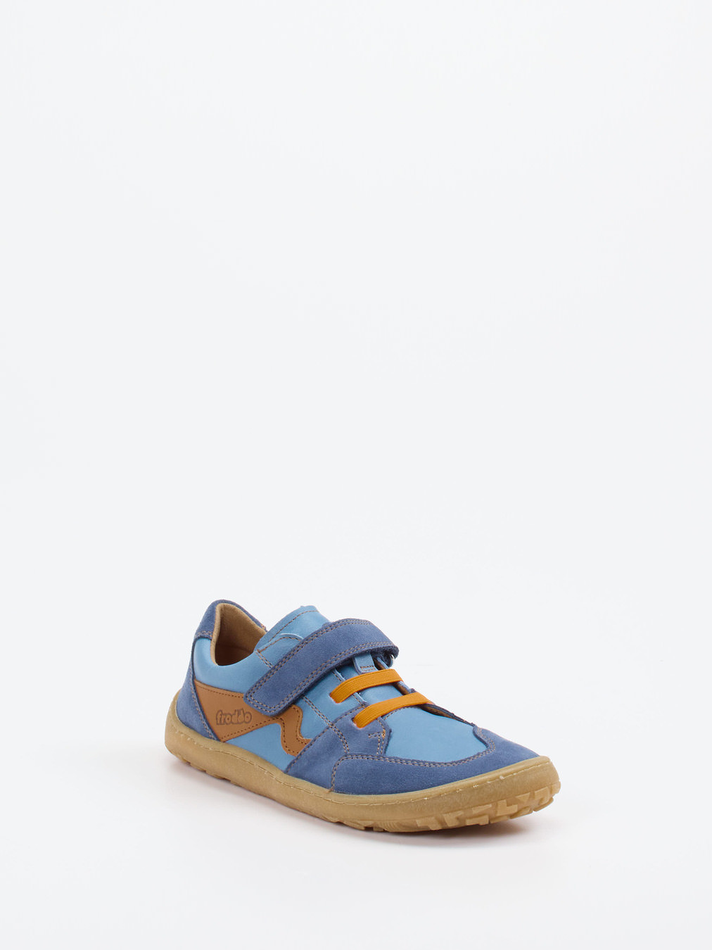 Froddo – Klettsneaker aus Veloursleder jeansblau