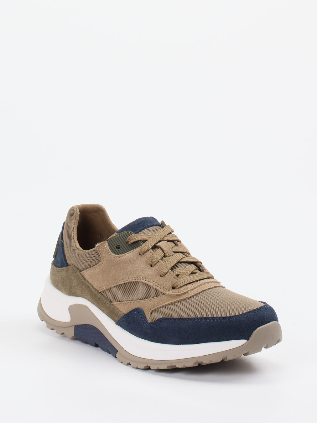 Pius Gabor – Chunky Sneaker aus Veloursleder und Mesh