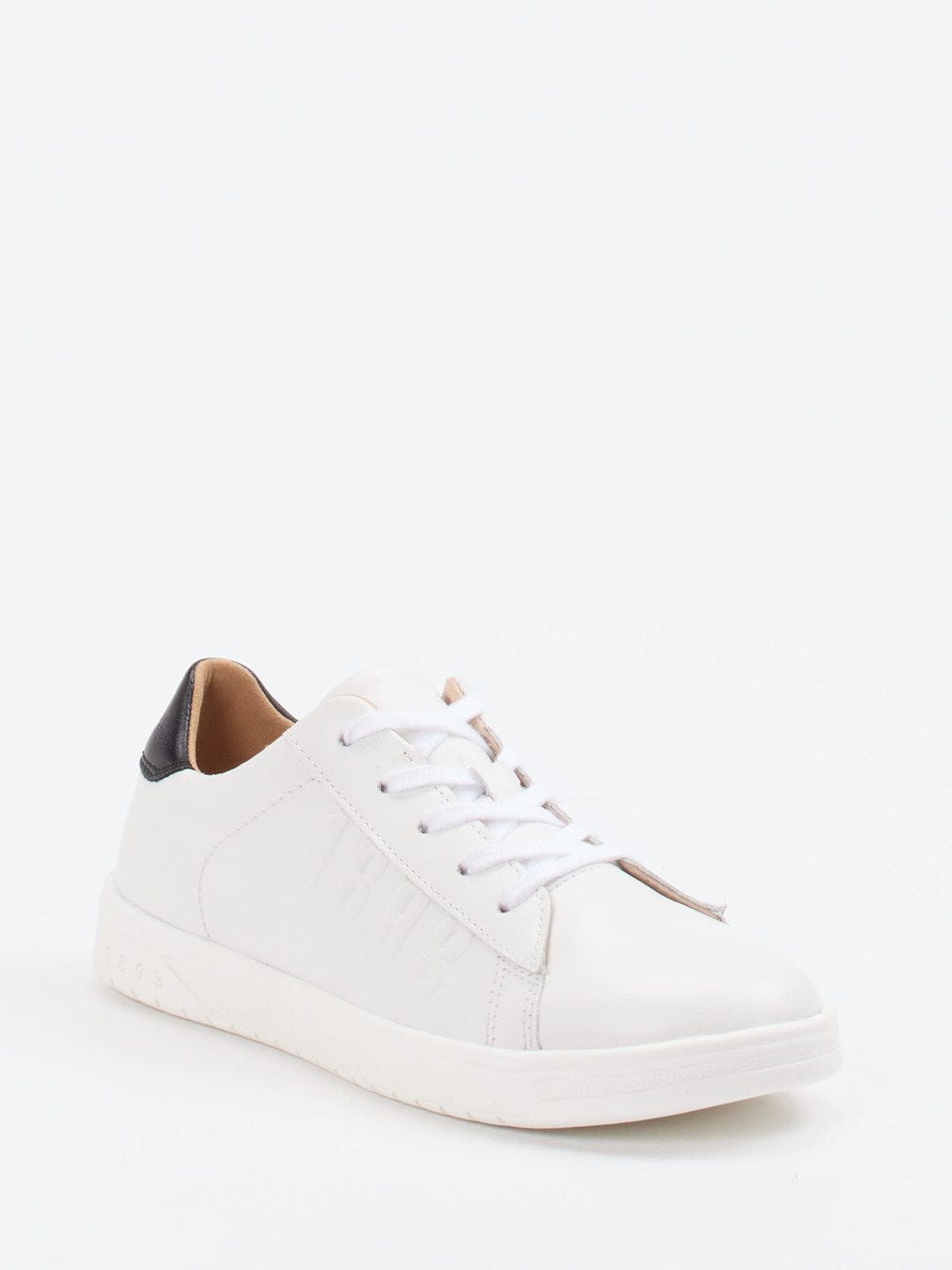 Richter – Sneaker aus Kalbleder Weiß