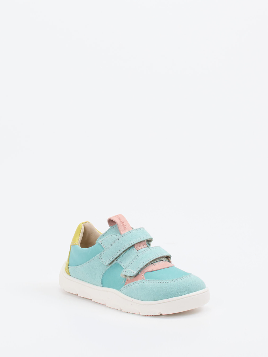 Froddo – Klettsneaker aus Veloursleder türkisblau