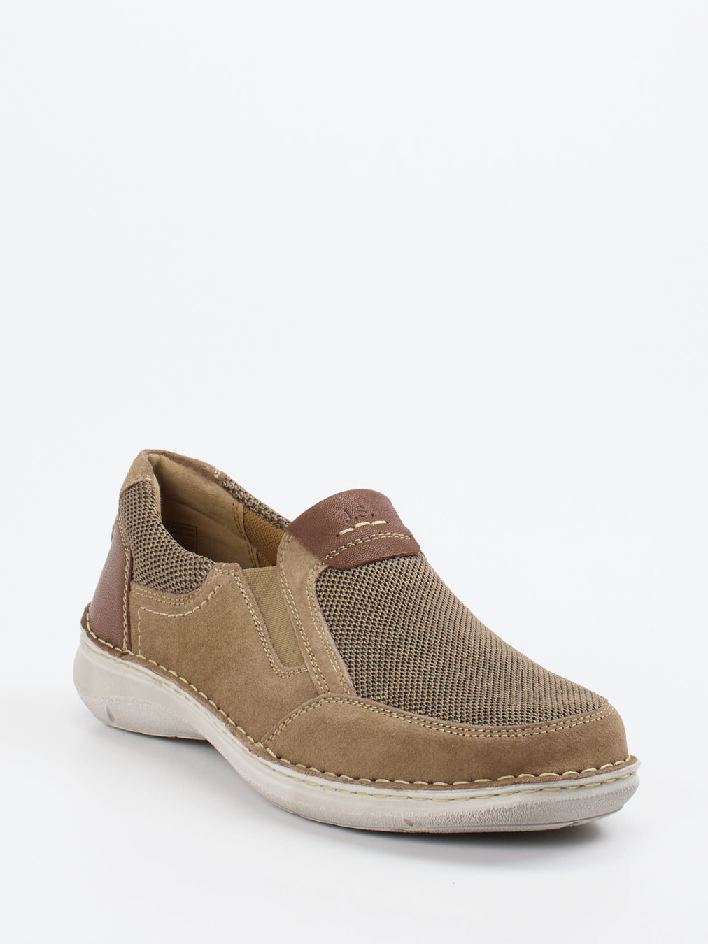 Josef Seibel – Slipper aus Veloursleder sandbeige