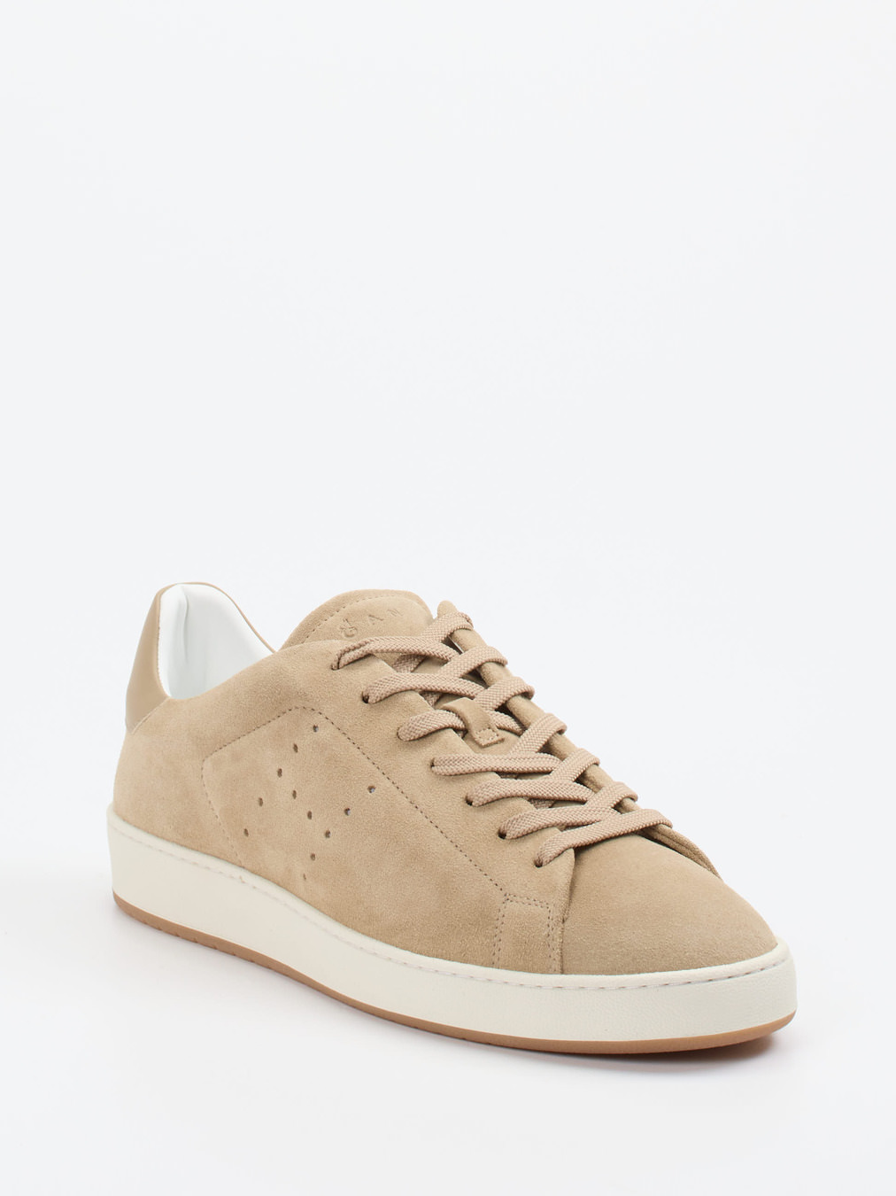 Hogan – Sneaker aus Veloursleder Beige