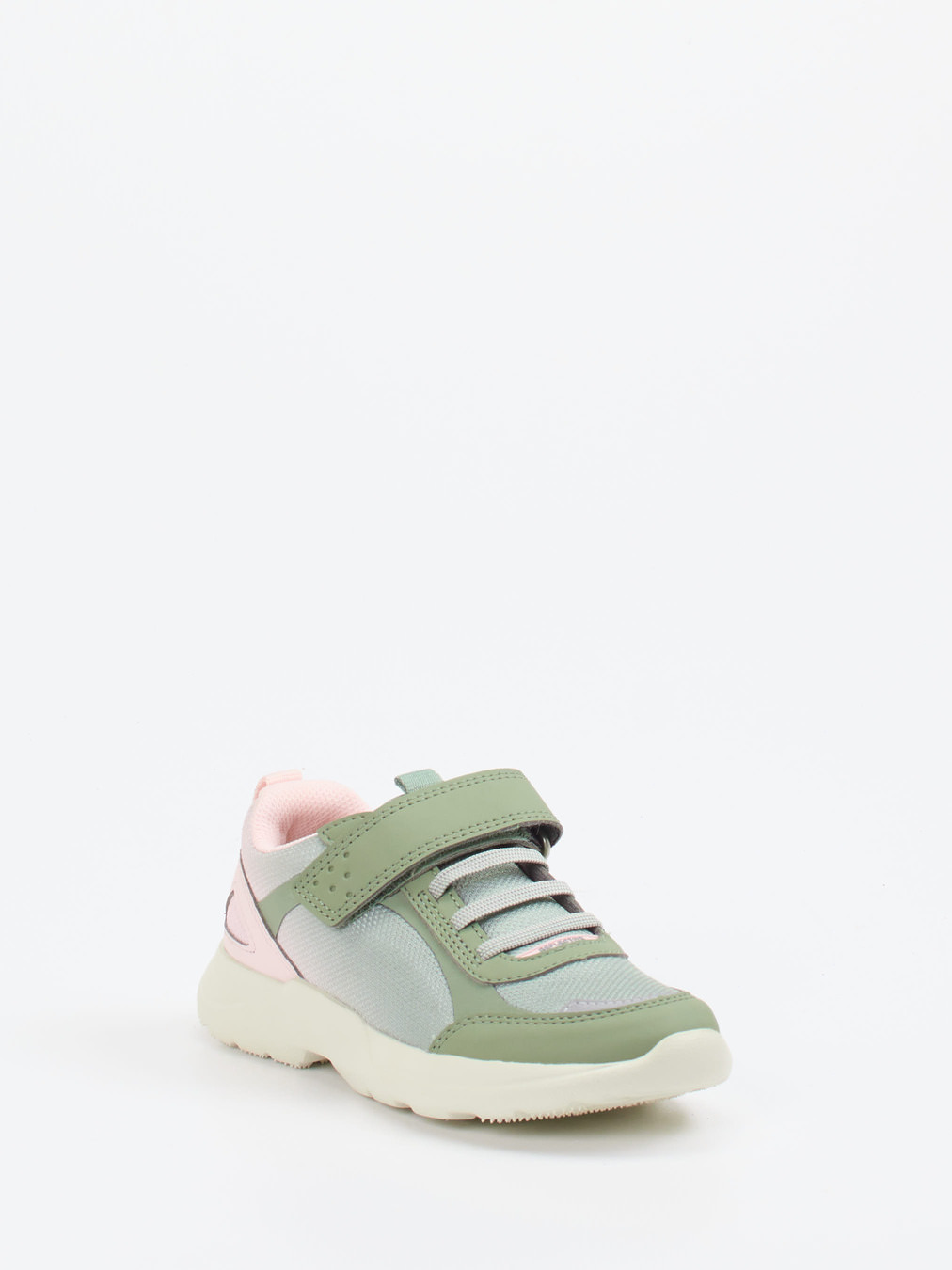 Superfit – Kinder-Sneaker aus Synthetik in Salbeigrün