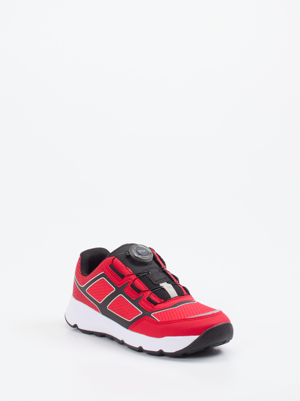 Superfit – Sneaker aus Textil in Signalrot