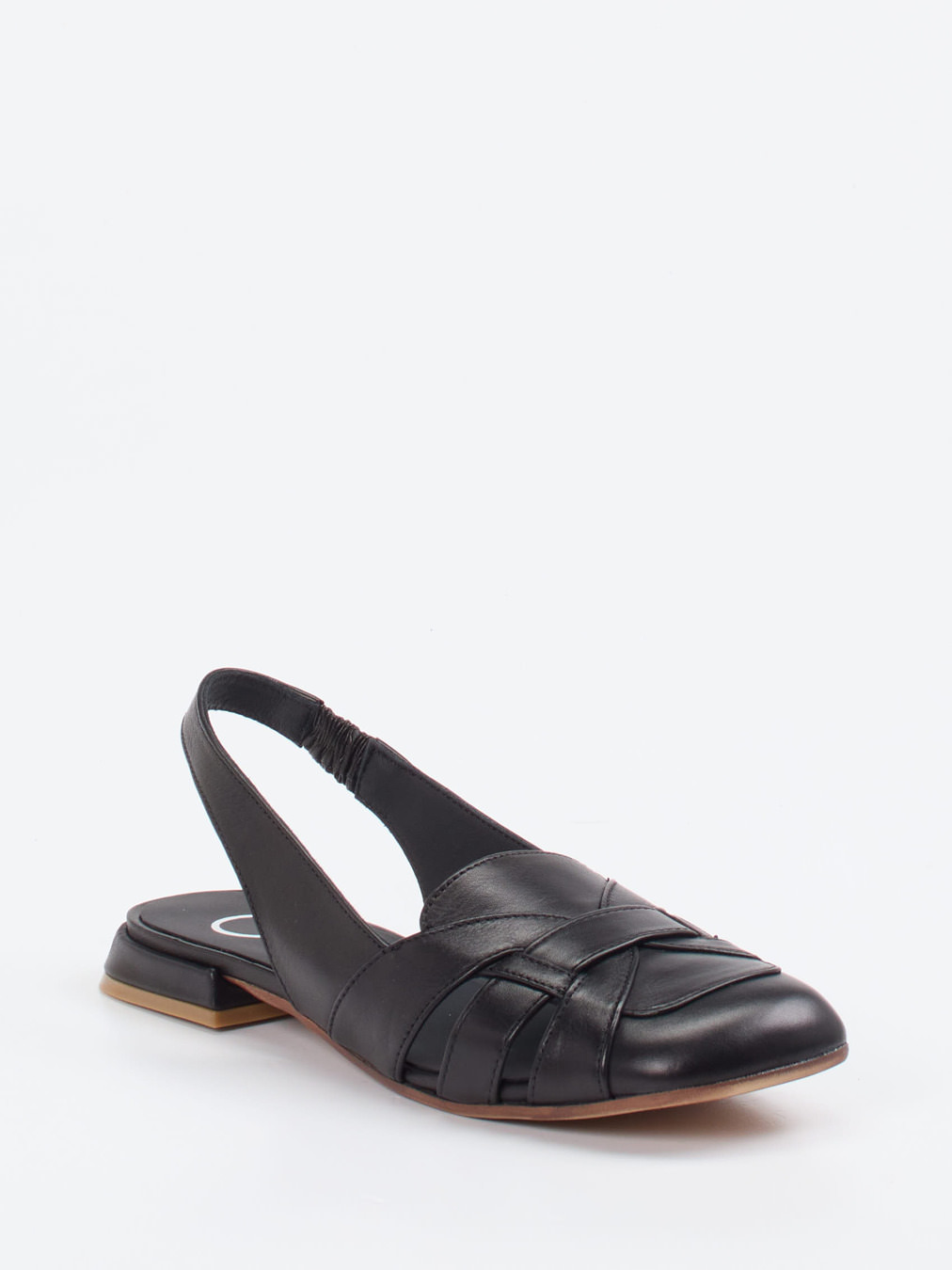 Donna Carolina – Slingpumps aus Kalbleder schwarz