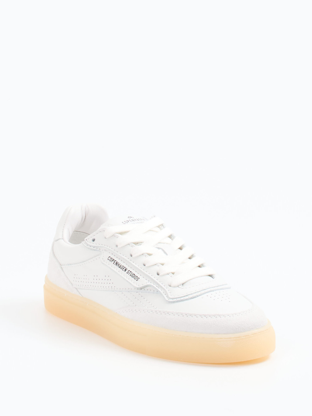Copenhagen – Sneaker aus Kalbleder weiß