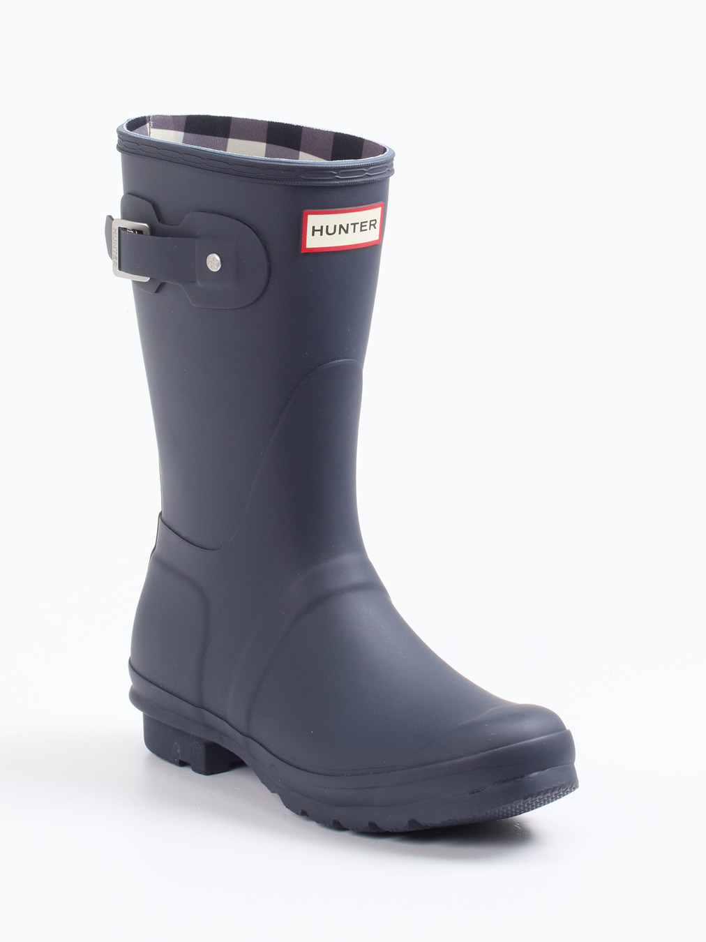 Hunter – Gummistiefel aus Synthetik in Dunkelblau