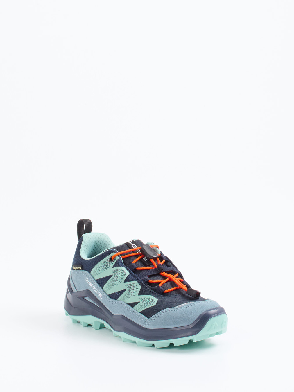 Lowa – Wanderschuhe aus Textil und Veloursleder Mintgrün