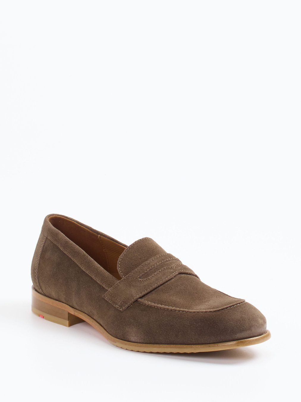 Lloyd – Loafer aus Veloursleder in Braun
