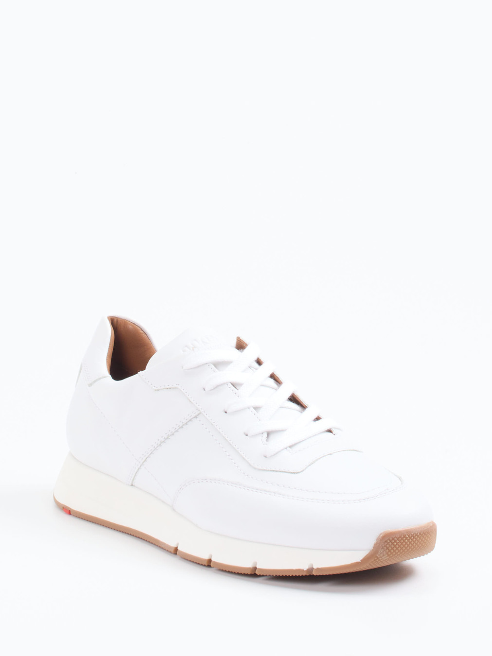 Lloyd – Sneaker aus Glattleder Weiß