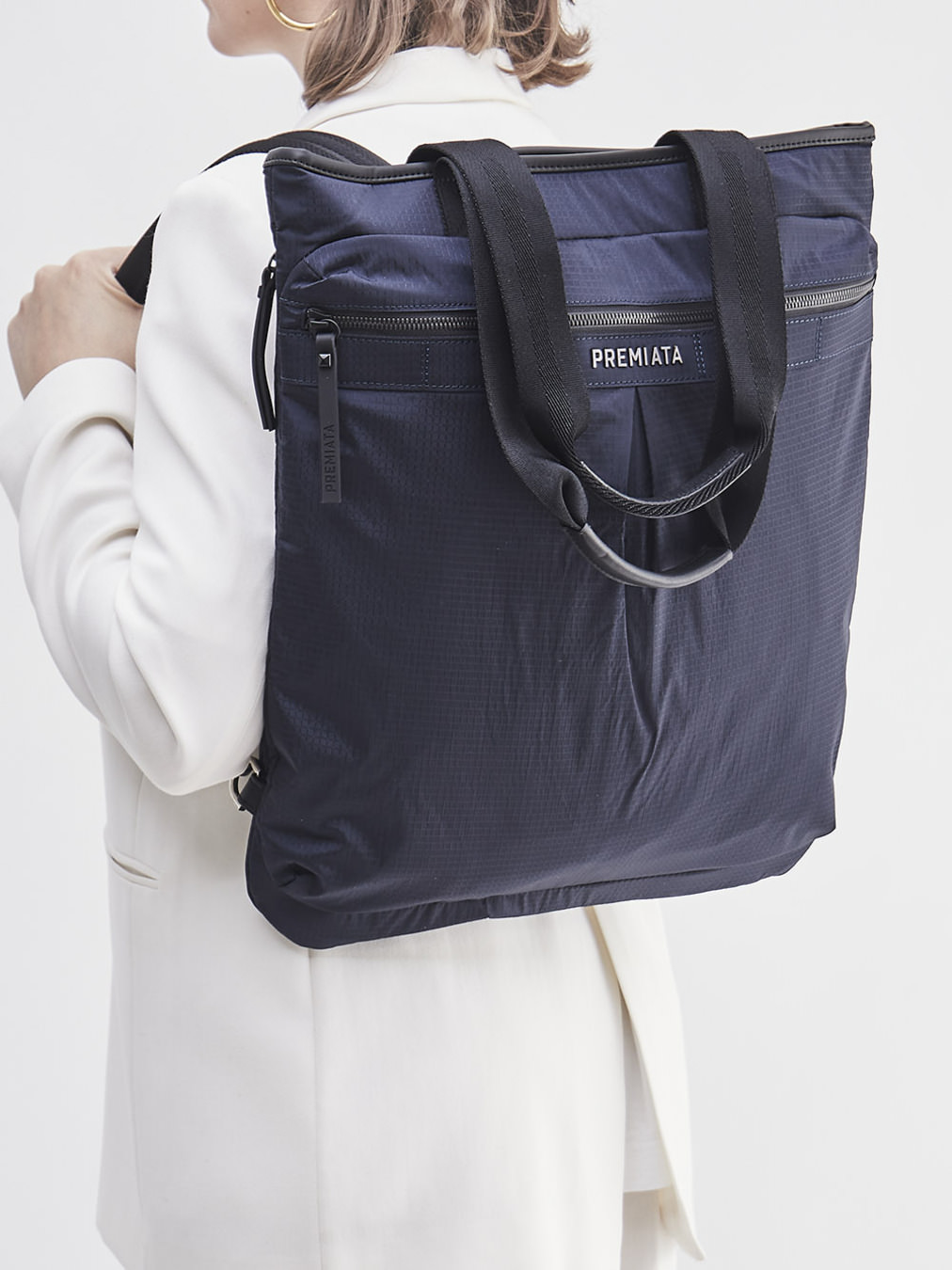 Premiata – Rucksacktasche aus Nylon in Dunkelblau