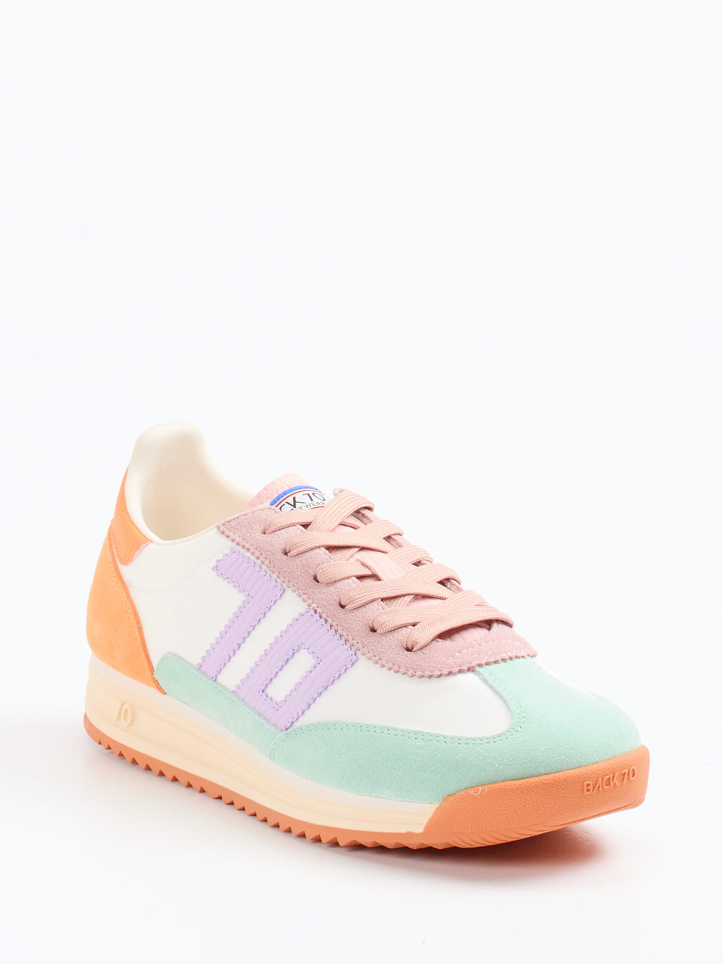 Back 70 – Retro-Sneaker aus Veloursleder und Nylon