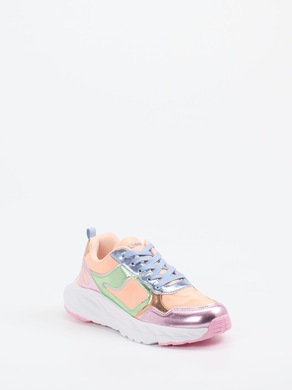 Richter – Chunky Sneaker aus Textil in Pfirsichrosa