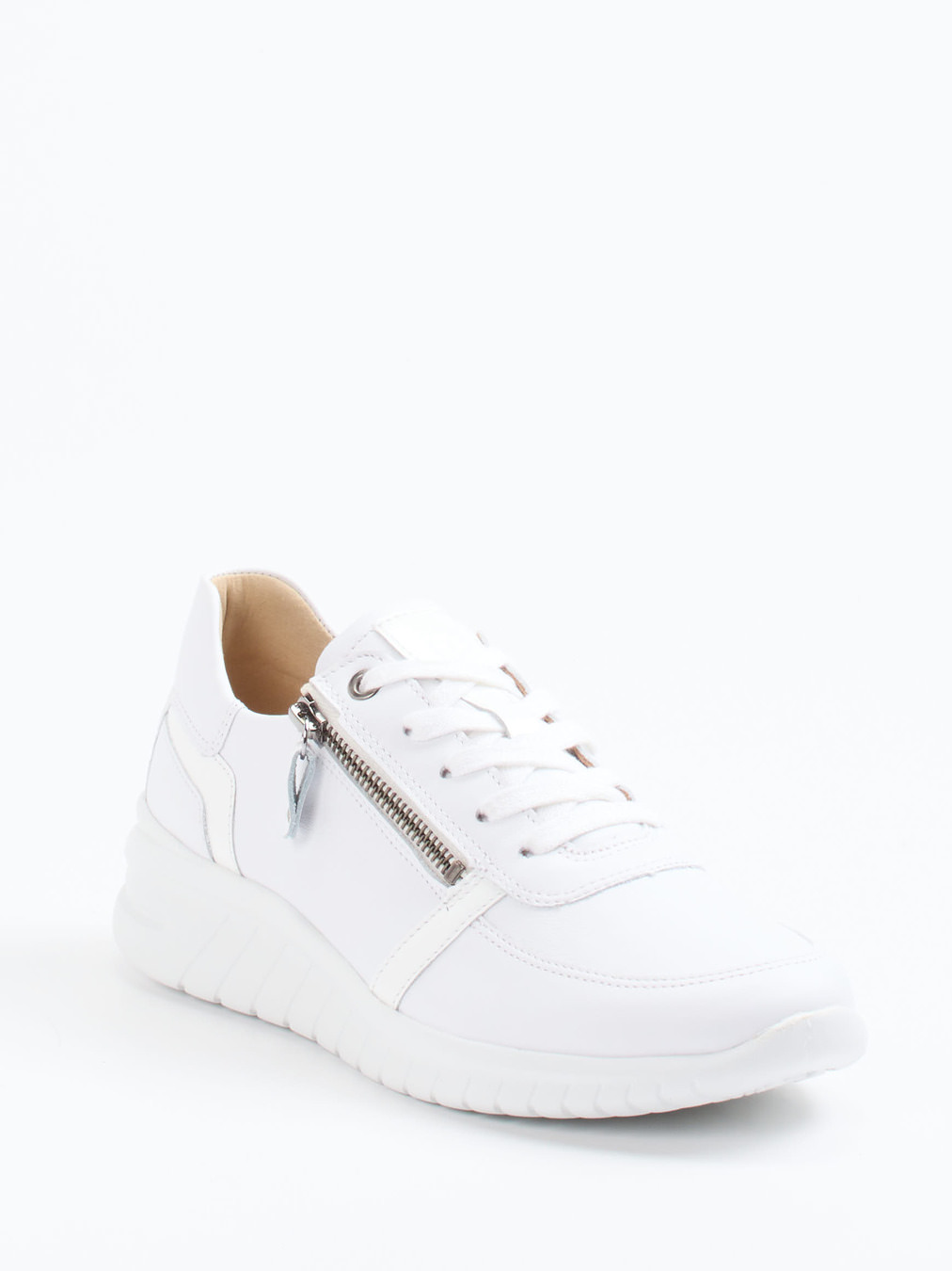 Hartjes – Komfort-Sneaker aus Kalbleder weiß