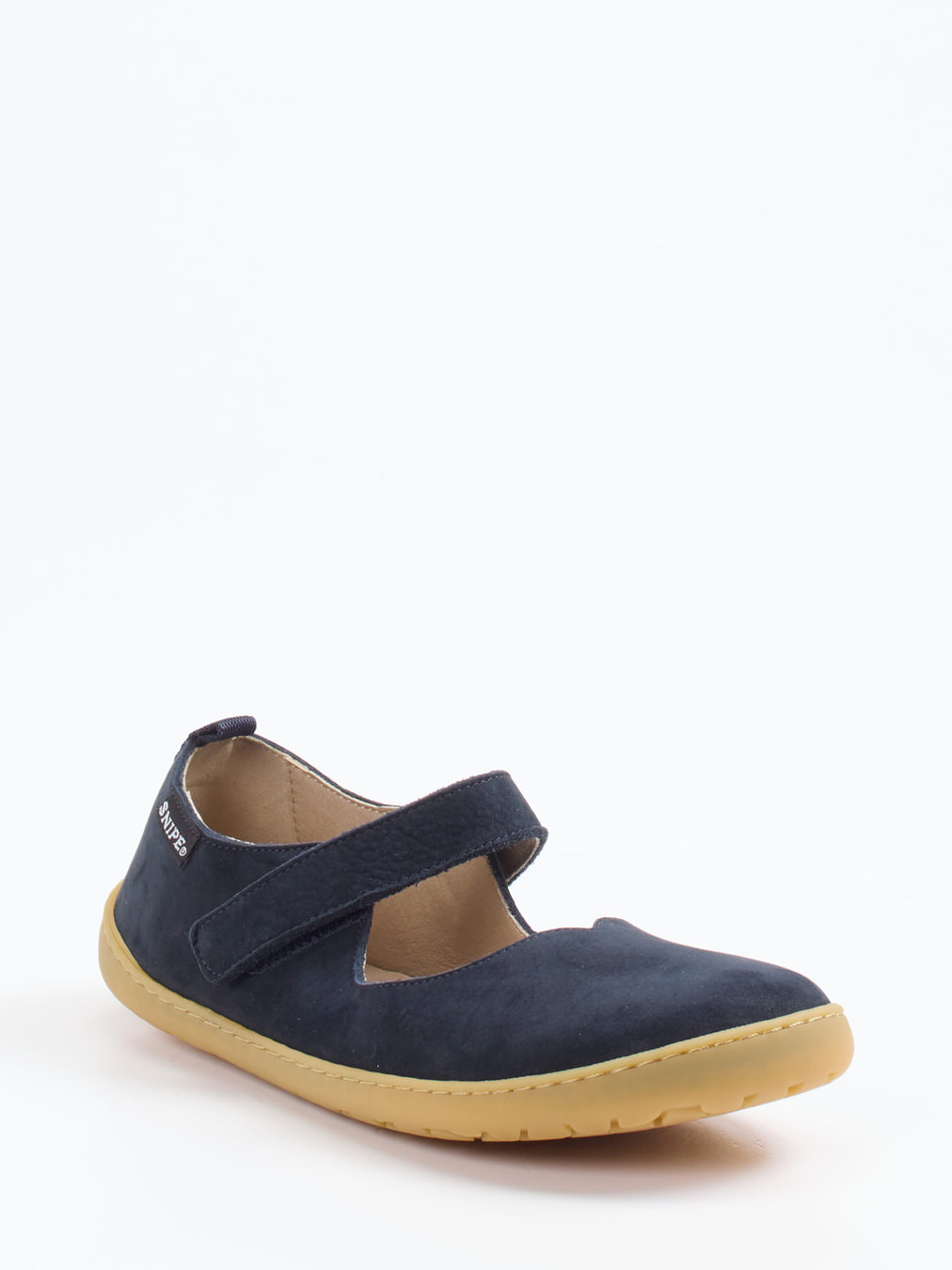 Snipe – Mary Jane Ballerinas aus Nubukleder blau