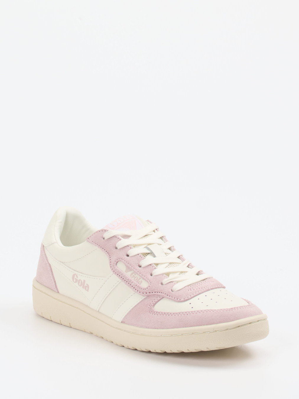 Gola – Retro-Sneaker aus Leder in Cremeweiß