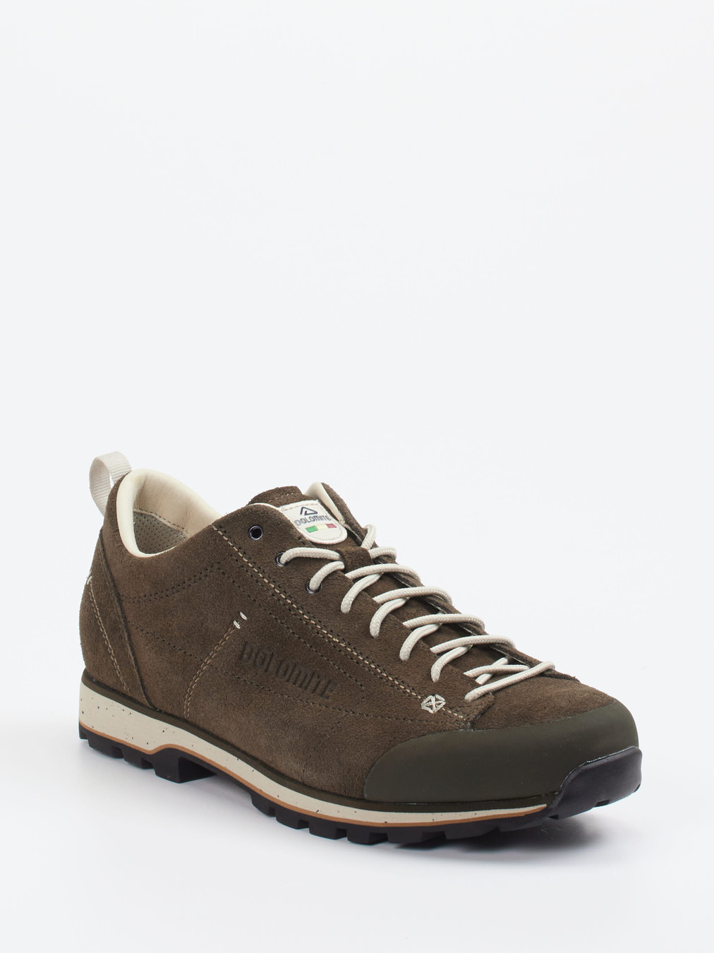 Dolomite 1897 – Outdoor-Sneaker aus Fettleder olivbraun